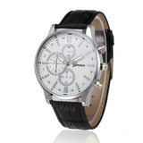 New Geneva Fadux Leather Watch - Freemart Online