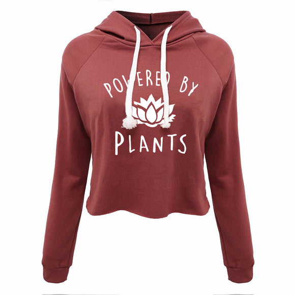 Funny Vegan Maroon Hooded for Women - Freemart Online