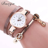 New Duoya Fashion Women Bracelet Watch Gold - Freemart Online