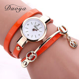 New Duoya Fashion Women Bracelet Watch Gold - Freemart Online