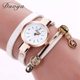 New Duoya Fashion Women Bracelet Watch Gold - Freemart Online