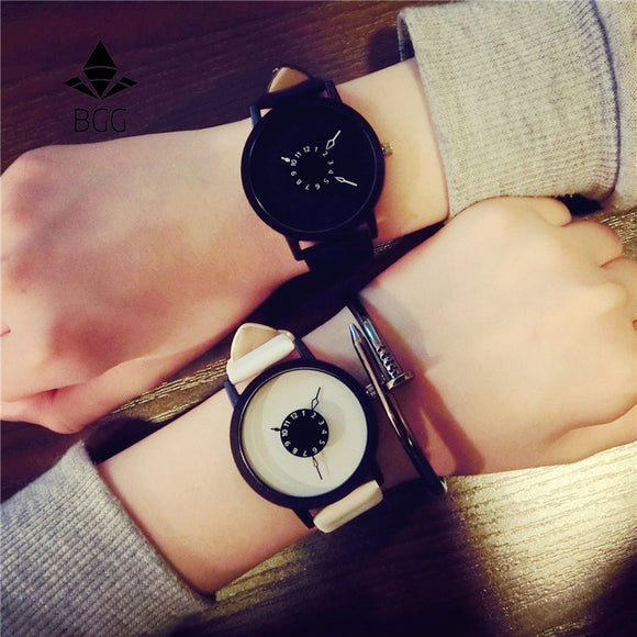 Hot fashion creative watches women men quartz-watch - Freemart Online